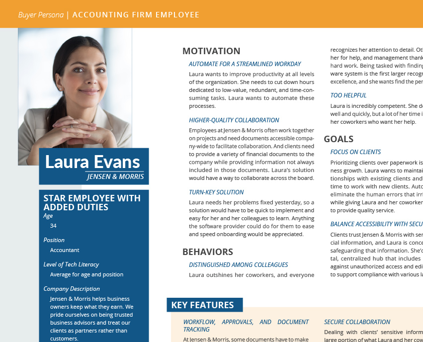 persona accounting firm employee